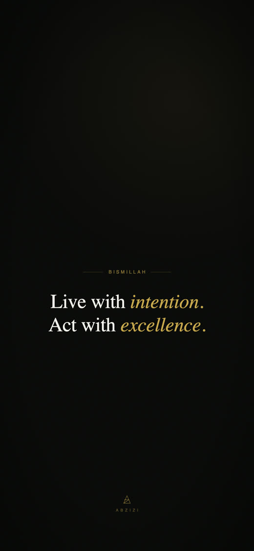 Intention phone wallpaper preview